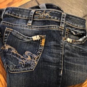 Silver jeans